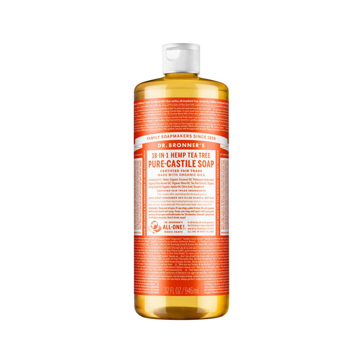 Pure Castile Soap 946ml