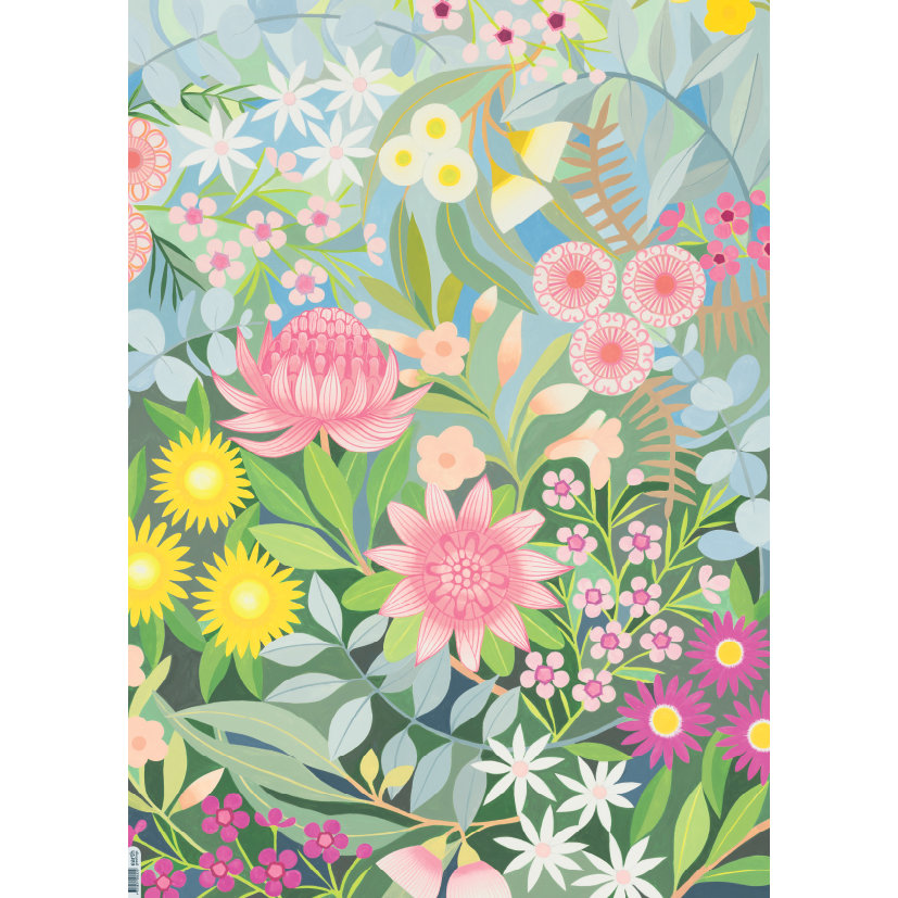 Bush Bouquet Wrapping Paper