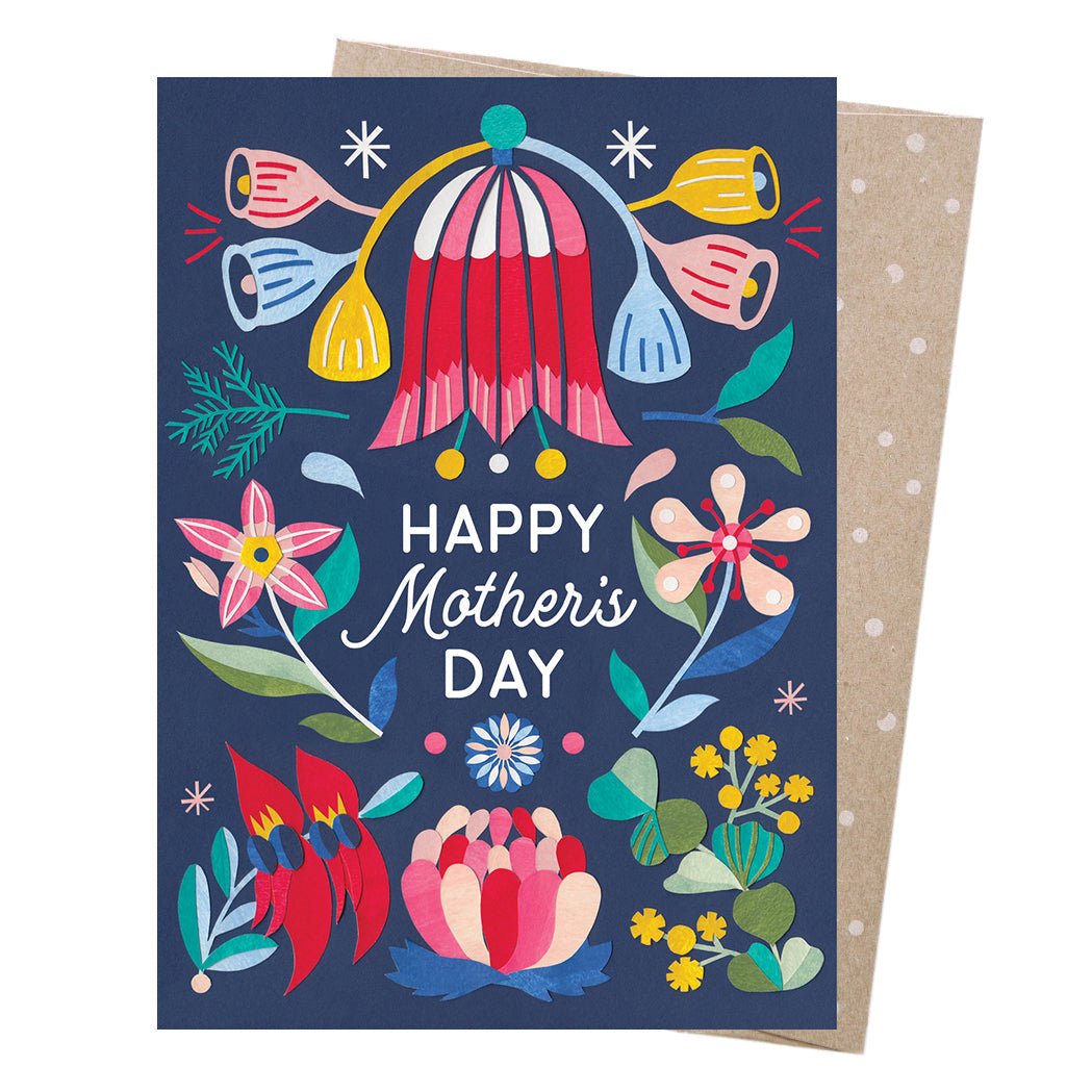 Mother’s Day Blooms Greeting Card
