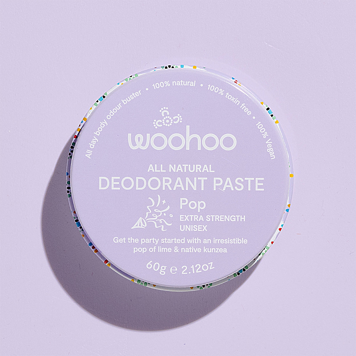 Pop Deodorant Paste Extra Strength Unisex