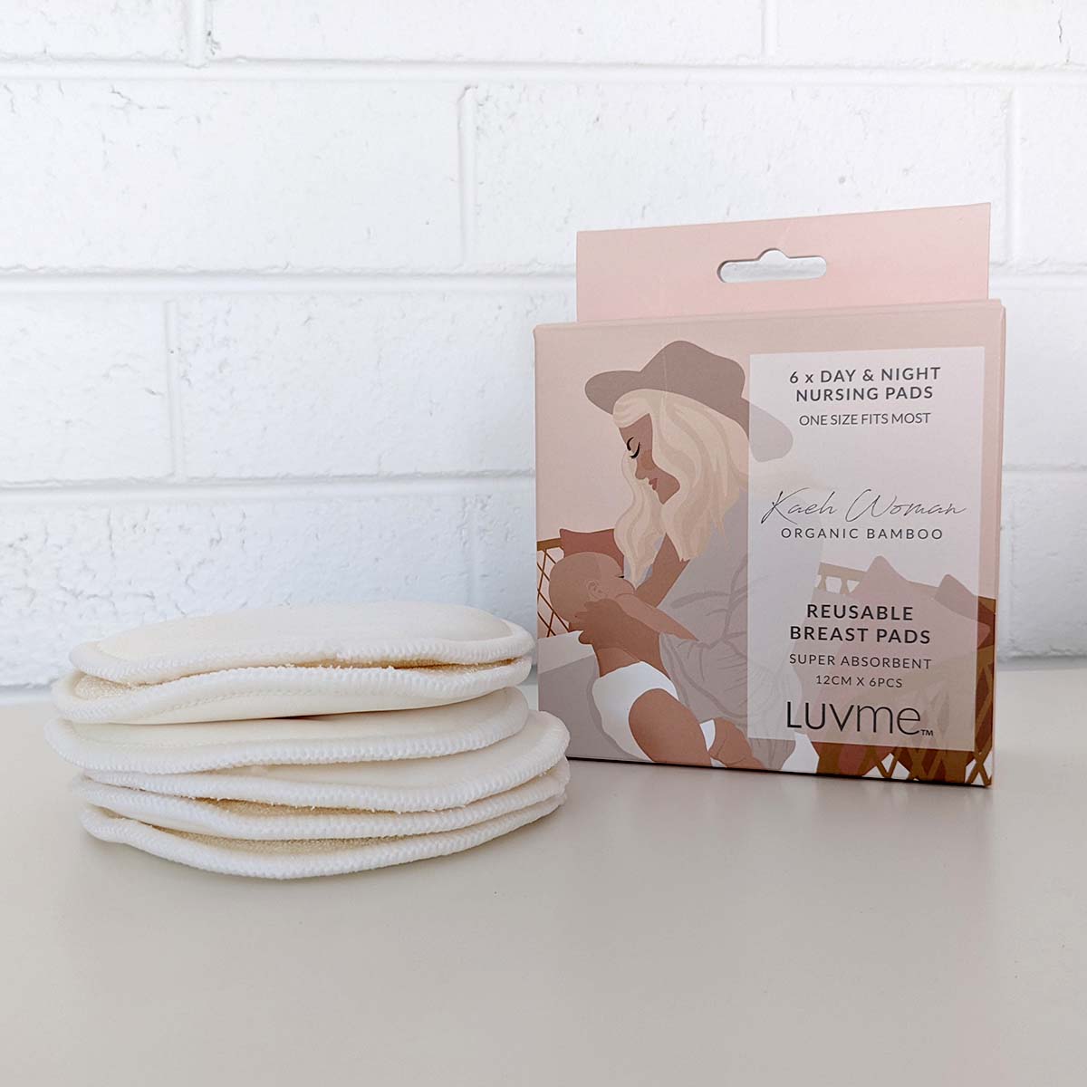 Organic Bamboo Reusable Breast Pads