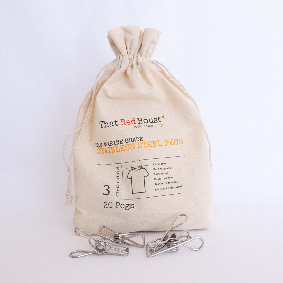 Stainless Steel Pegs