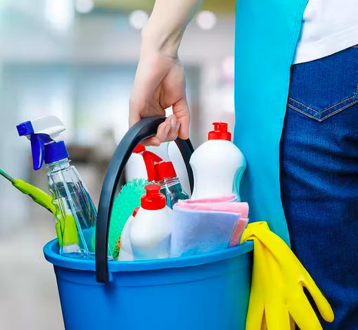 The dangers of chemical household cleaning products