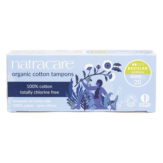 Organic Cotton Tampons Regular