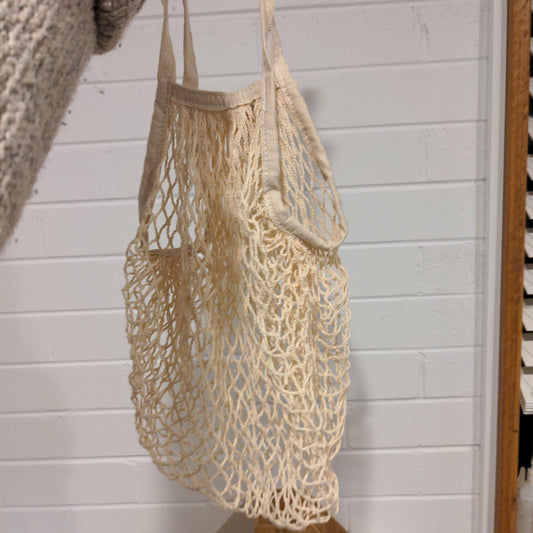 Cotton Mesh String Bag