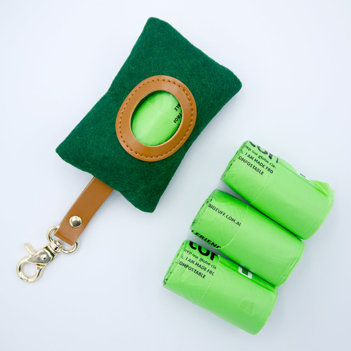Dog Waste Bags with Pouch